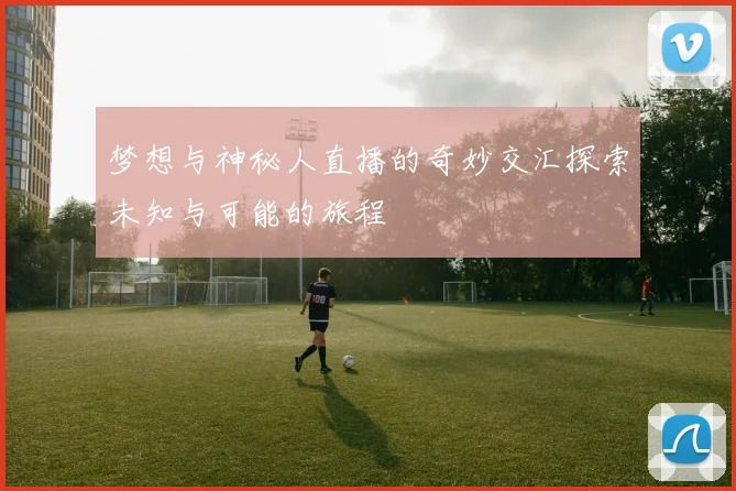 梦想与神秘人直播的奇妙交汇探索未知与可能的旅程